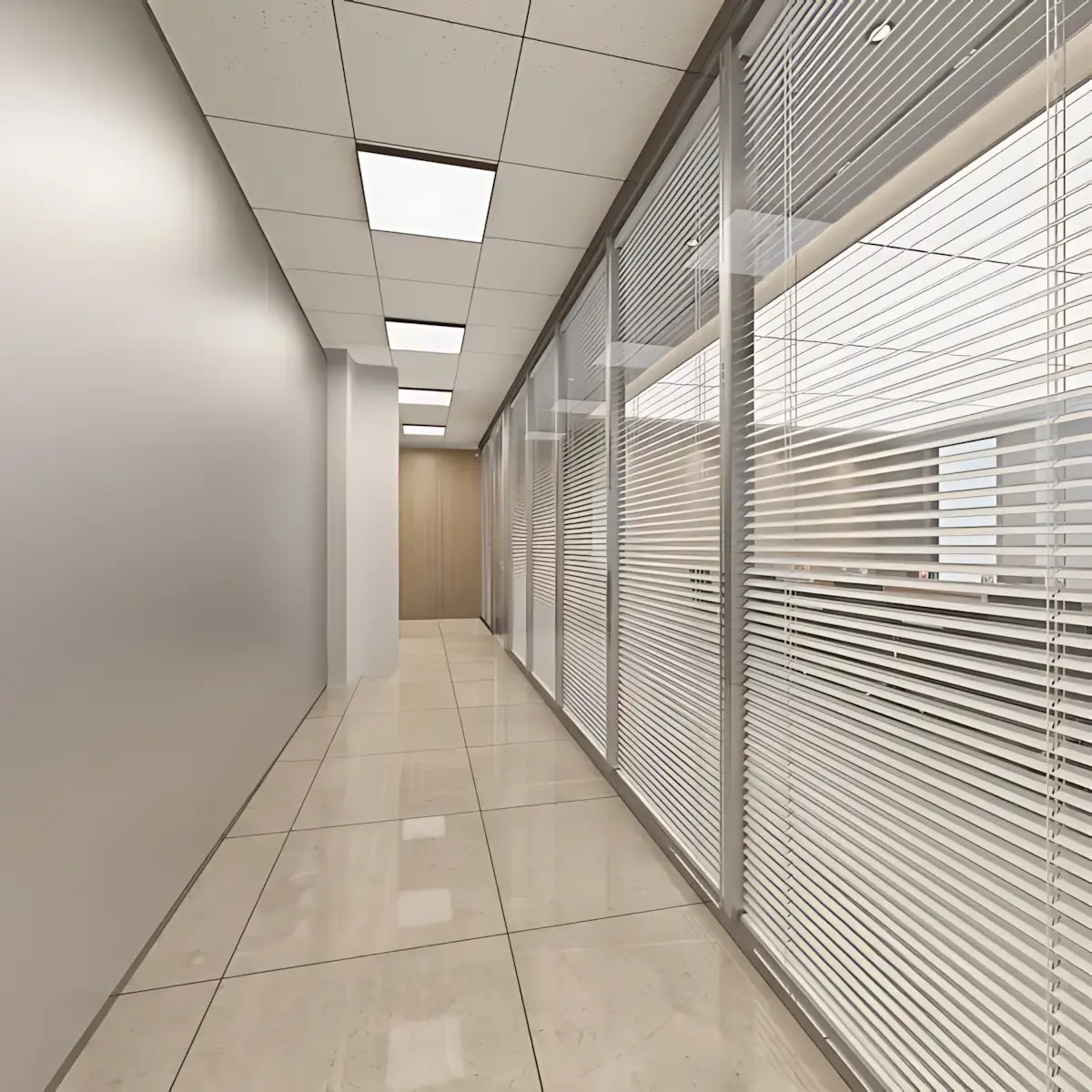 Prefab Partition System - Fitzpatrick Metal Doors Concept